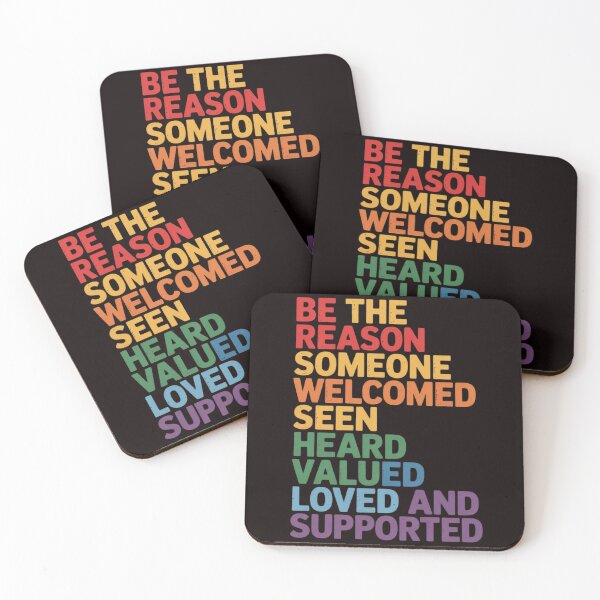 Item preview, Be The Reason Someone Feels Welcomed Seen Heard Valued  designed and sold by sheenmi.