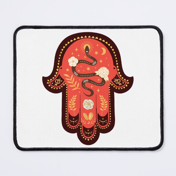 Item preview, Year of the snake hamsa hand  designed and sold by hamsasoul.