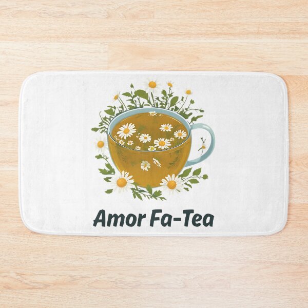 Item preview, Amor Fa-Tea - Stoic Quote - Chamomile Tea Stoicism Art designed and sold by LexaArtworks.