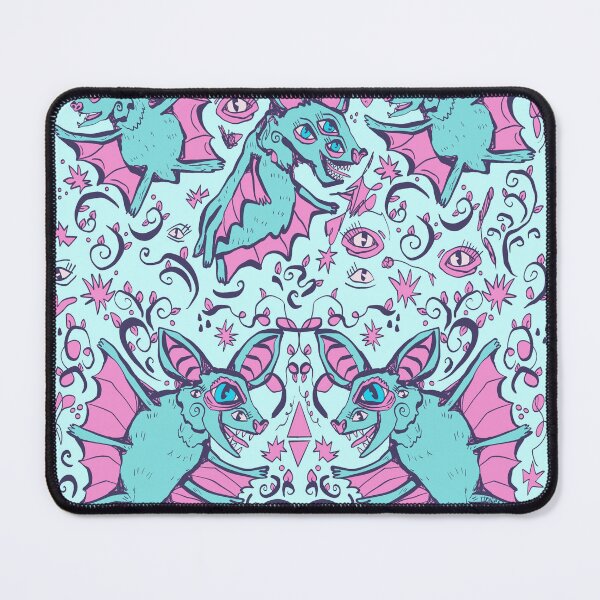Item preview, medieval bat tapestry art designed and sold by crestfallenmermaid.