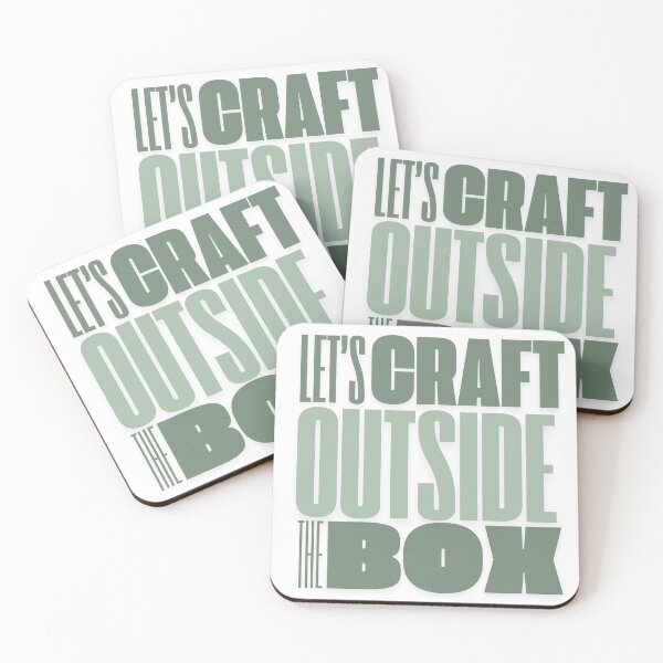 Item preview, Craft Outside the Box – Creative Tools Sticker designed and sold by SproutStitchHandmade.