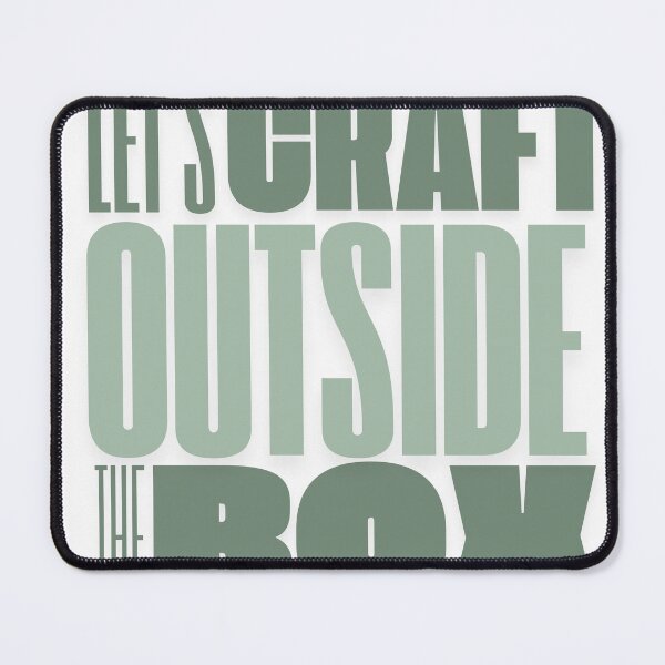 Item preview, Craft Outside the Box – Creative Tools Sticker designed and sold by SproutStitchHandmade.