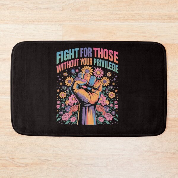 Item preview, Floral Fight For Those Without Your Privilege  designed and sold by sheenmi.