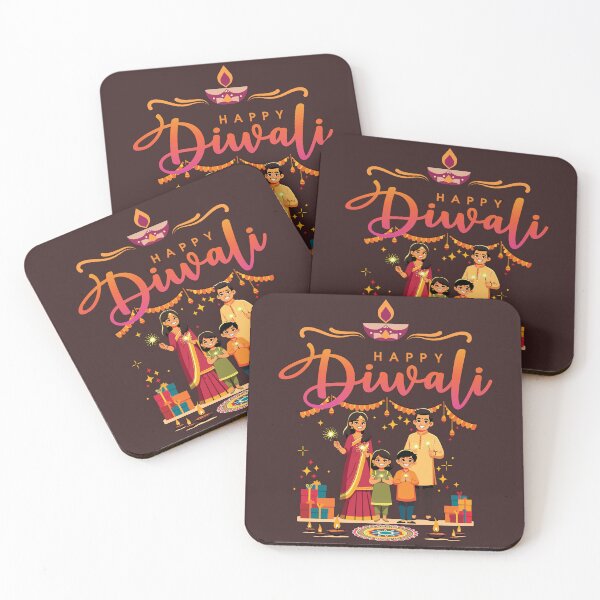 Item preview, Happy Diwali Family Celebration designed and sold by CHANCHANAI.