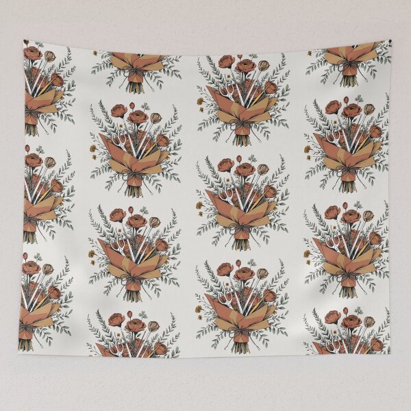 Item preview, Tools in Bloom – Floral Craft Tools Sticker designed and sold by SproutStitchHandmade.