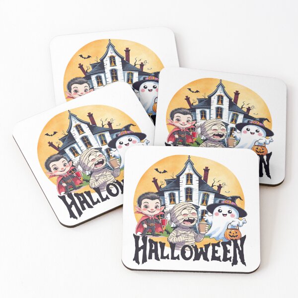 Item preview, Cute Halloween Boo Crew designed and sold by Nathaphat514.