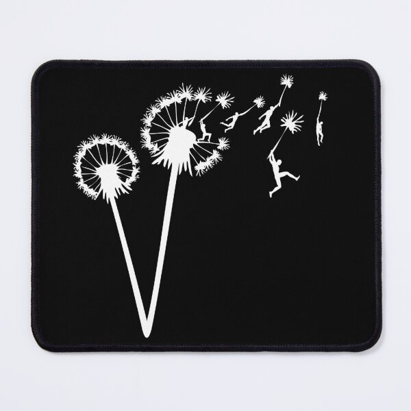 Item preview, Dandylion Flight - white silhouette designed and sold by zomboy.