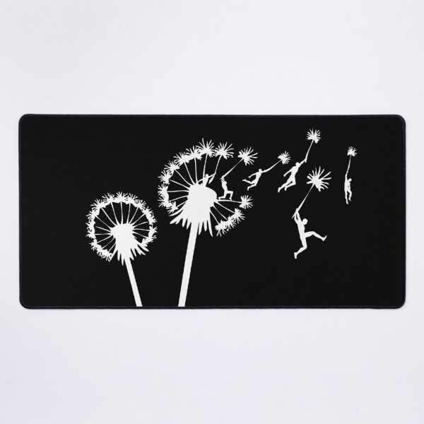 Item preview, Dandylion Flight - white silhouette designed and sold by zomboy.