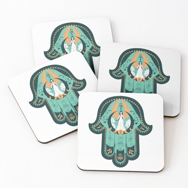 Item preview, Goddess Feminine Hamsa Hand  designed and sold by hamsasoul.