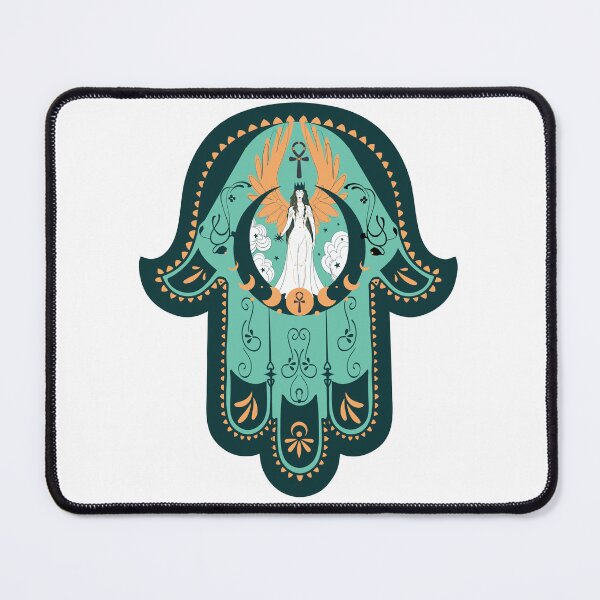 Item preview, Goddess Feminine Hamsa Hand  designed and sold by hamsasoul.