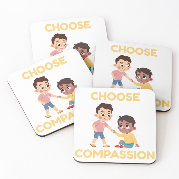Item preview, Choose Compassion Kindness Equality Friendship Anti-Bullying Design designed and sold by FreedomAndLove.