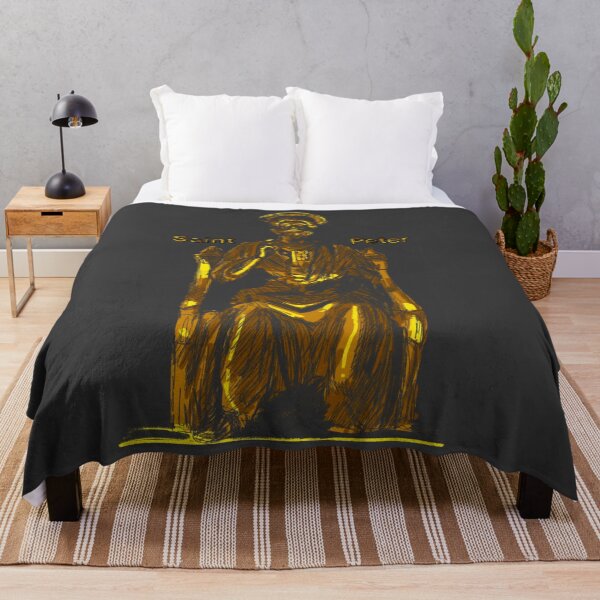 Item preview, Statue of St. Peter designed and sold by HappyRandomArt.