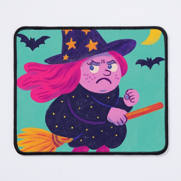 Item preview, Grumpy Witch's Midnight Broom Ride designed and sold by zzz888.