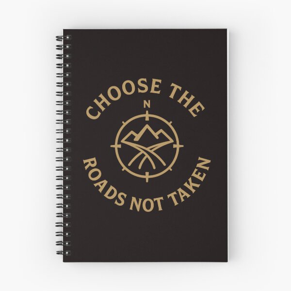 Item preview, Choose the Roads Not Taken – Dark Tan Adventure Compass Design designed and sold by Tadeusz1.