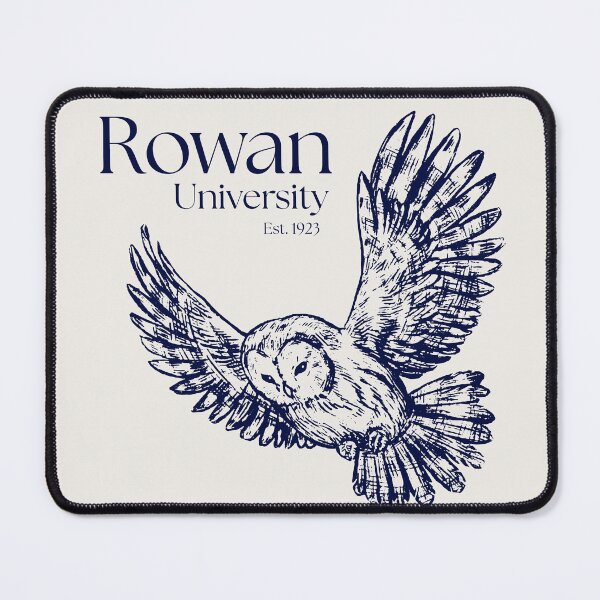Item preview, Rowan University Navy & Off-White Print designed and sold by lzawesome.