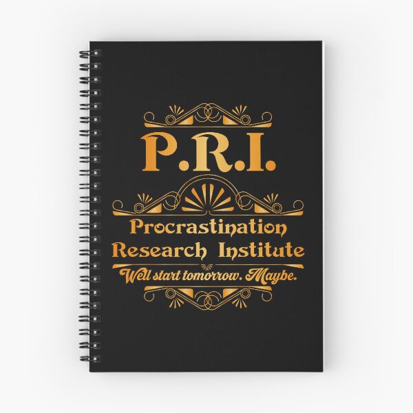 Item preview, Procrastination Research Institute designed and sold by Milena R..