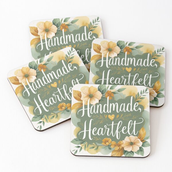 Item preview, Handmade & Heartfelt – Maker’s Motto designed and sold by SproutStitchHandmade.