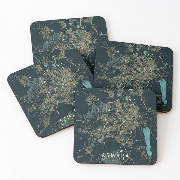 Item preview, Asmara City Map of Eritrea - Summer designed and sold by deMAP.