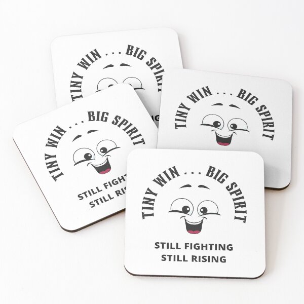 Item preview, TINY WINS.  BIG SPIRIT. STILL FIGHTING. STILL RISING designed and sold by magnumifiedart.