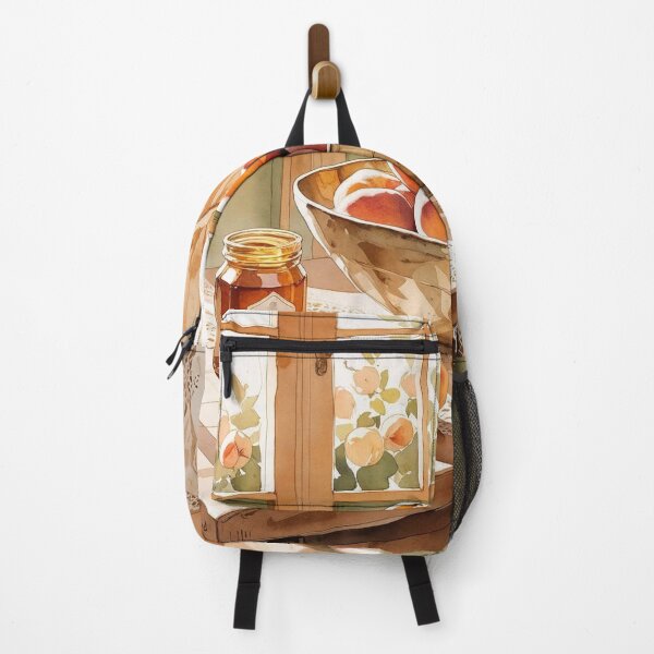 Item preview, Peaches in a Sunlit Cottage Kitchen – Soft Watercolor Charm designed and sold by Deezyned.