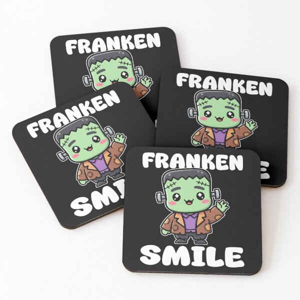 Item preview, FRANKEN SMILE - FRANKENSTEIN HALLOWEEN designed and sold by KEF Custom.