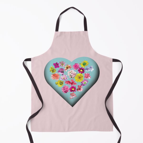 Item preview, Warm and Healing Flowers from the Heart Shaped Abstract Garden  designed and sold by cremedecolor.