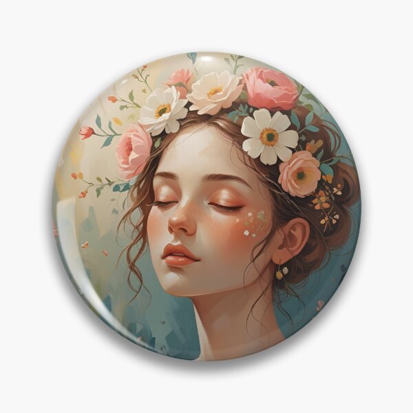 Item preview, Arte floral bohemio de ensueño: Retrato caprichoso designed and sold by FASA's ART.