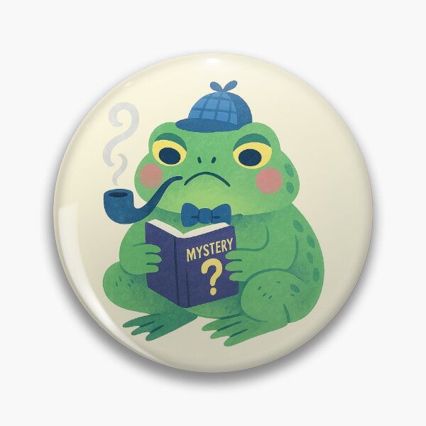 Item preview, Investigative Frog Detective designed and sold by zzz888.