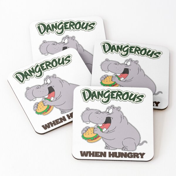 Item preview, Hungry Hippo, Hippo, dangerous, Hungry, Funnyfits70, retro, vintage, meme, funny, humor designed and sold by FunnyFits70.