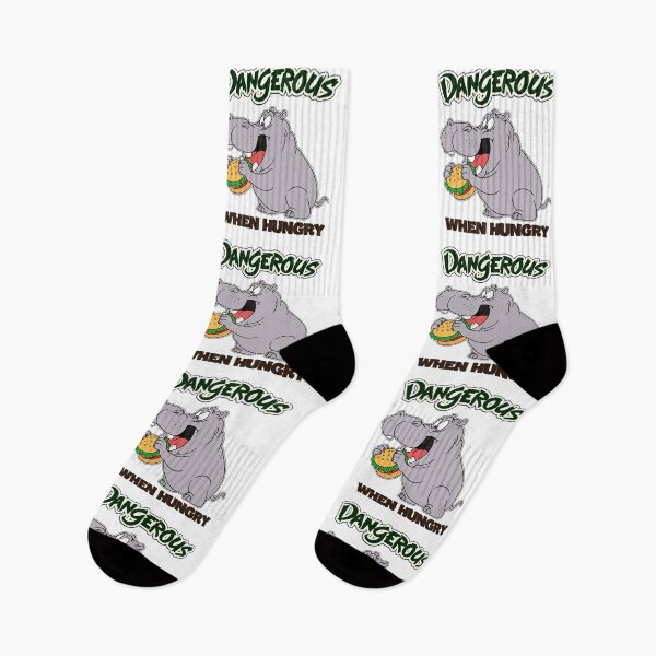 Item preview, Hungry Hippo, Hippo, dangerous, Hungry, Funnyfits70, retro, vintage, meme, funny, humor designed and sold by FunnyFits70.