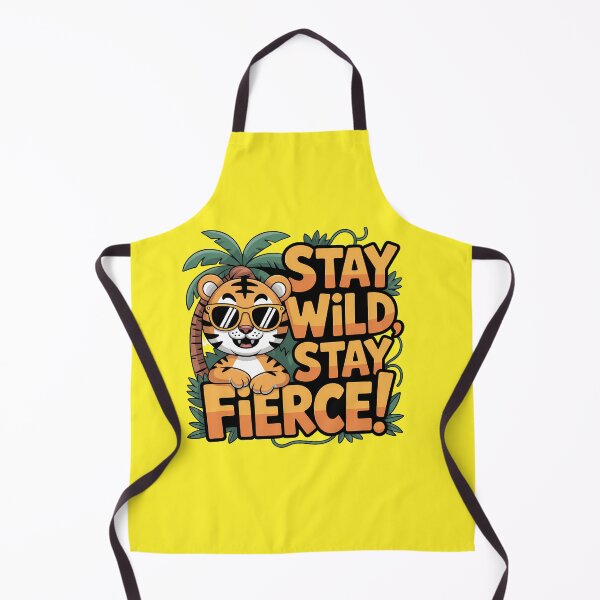 Item preview, Stay Wild, Stay Fierce, Tiger designed and sold by EasyTees4u.
