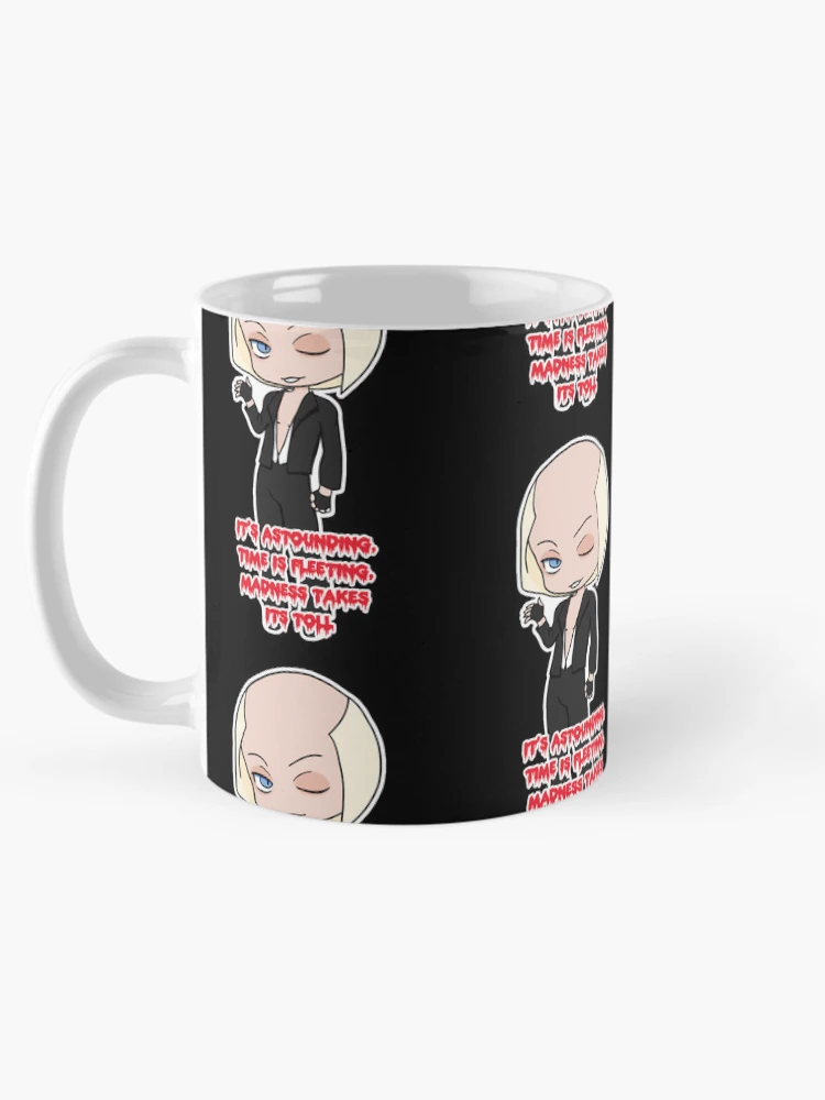Aperçu 5 sur 6. Mug à café avec l'œuvre (original) Riff Raff créée et vendue par Ron's Designs.