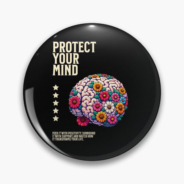 Item preview, Protect your mind brain Morcaworks  designed and sold by Morcawork.