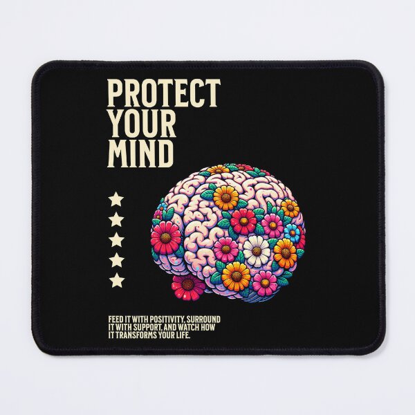 Item preview, Protect your mind brain Morcaworks designed and sold by Morcawork.