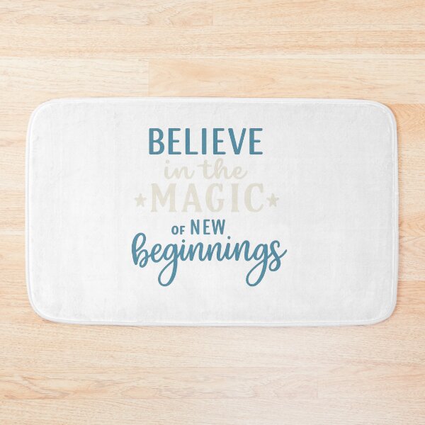 Item preview,  Believe in the Magic of New Beginnings – Motivational Glow Design designed and sold by IM Hunter.