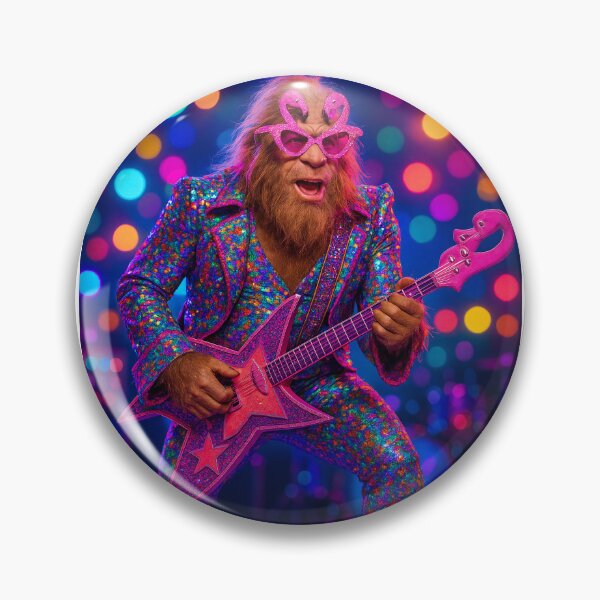 Item preview, Harry Glitter, Bigfoot Glam Rocker  designed and sold by Tridentulus.