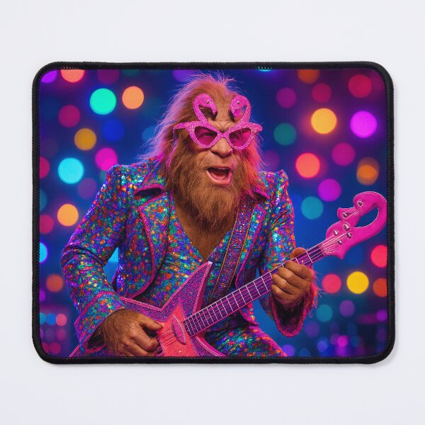 Item preview, Harry Glitter, Bigfoot Glam Rocker designed and sold by Tridentulus.