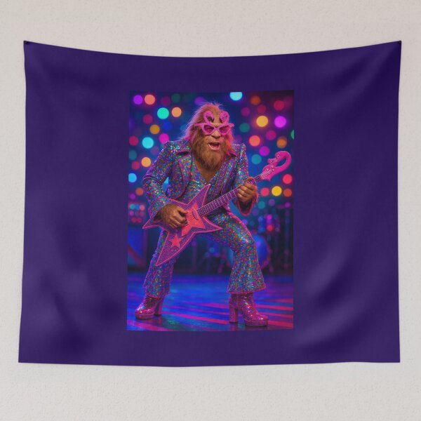 Item preview, Harry Glitter, Bigfoot Glam Rocker  designed and sold by Tridentulus.