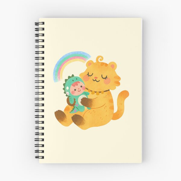 Item preview, Gentle Tiger Cuddles Dinosaur Baby designed and sold by zzz888.