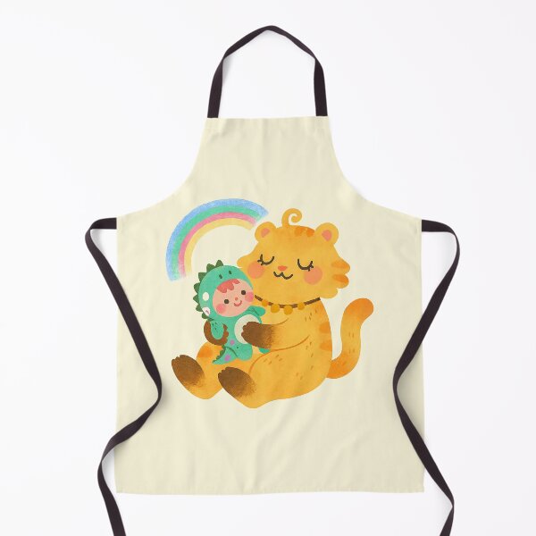 Item preview, Gentle Tiger Cuddles Dinosaur Baby designed and sold by zzz888.