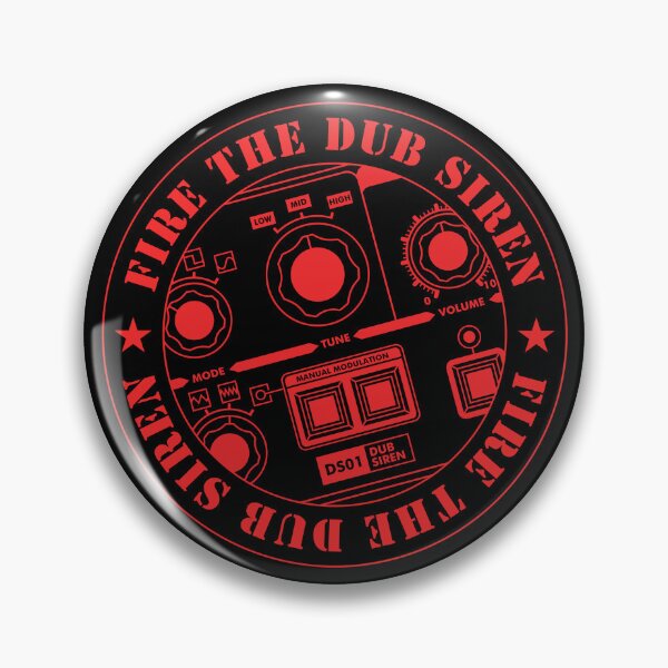 Item preview, Sound System Dub Siren for DJ Producer Red designed and sold by AtomicMalibu.