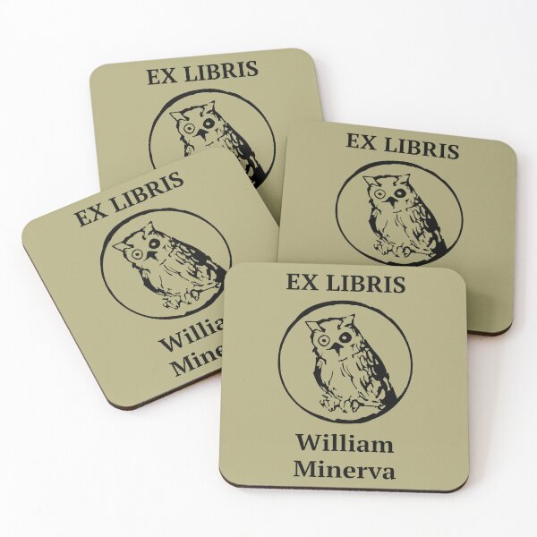 Item preview, Ex Libris - William Minerva designed and sold by merchxwear.