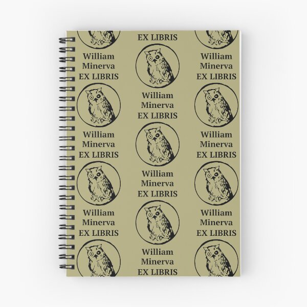 Item preview, Ex Libris - William Minerva designed and sold by merchxwear.