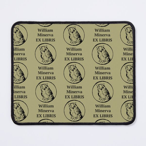 Item preview, Ex Libris - William Minerva designed and sold by merchxwear.