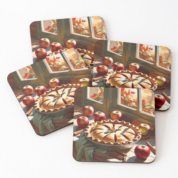 Item preview, Apple Pie Afternoon – Warm Cottage Kitchen Glow designed and sold by Deezyned.