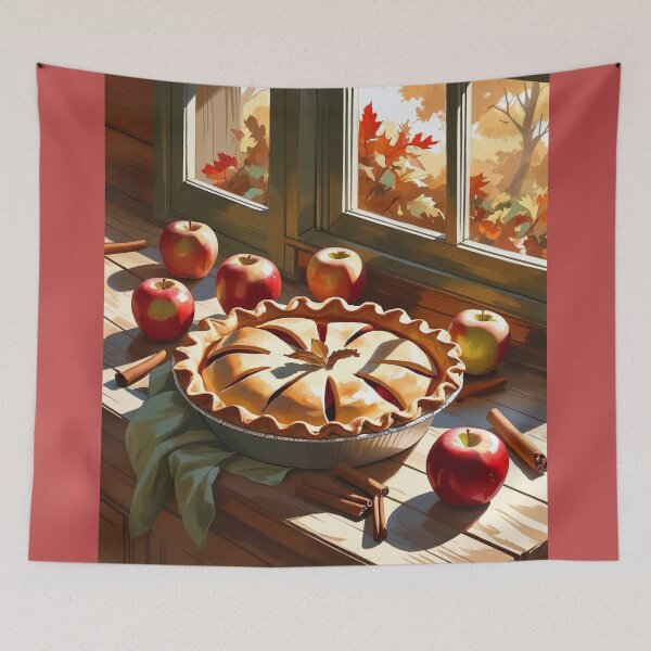 Item preview, Apple Pie Afternoon – Warm Cottage Kitchen Glow designed and sold by Deezyned.