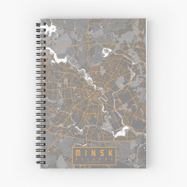Item preview, Minsk City Map of Belarus - Bauhaus designed and sold by deMAP.