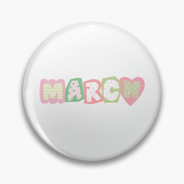 Item preview, march scrapbook letters designed and sold by temptedd.