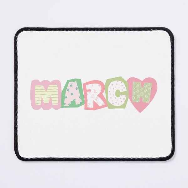Item preview, march scrapbook letters designed and sold by temptedd.