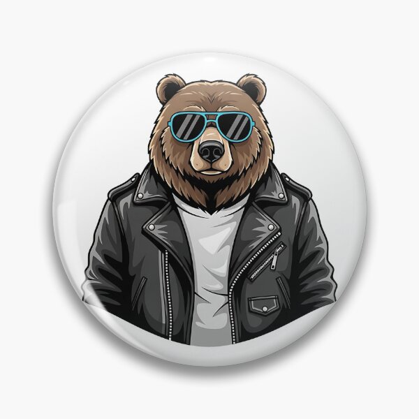 Item preview, Grizzly bear designed and sold by misbahsiro.